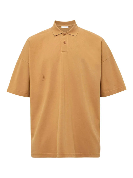 Anchor-Print Polo Shirt