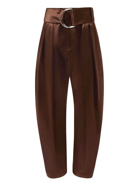 D-Ring Pleated Trousers