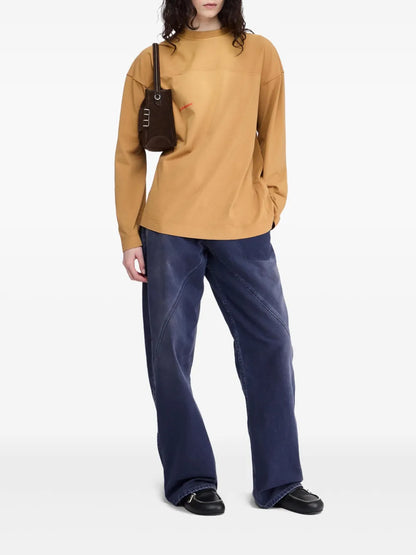 Garment-Dyed Long-Sleeve T-Shirt