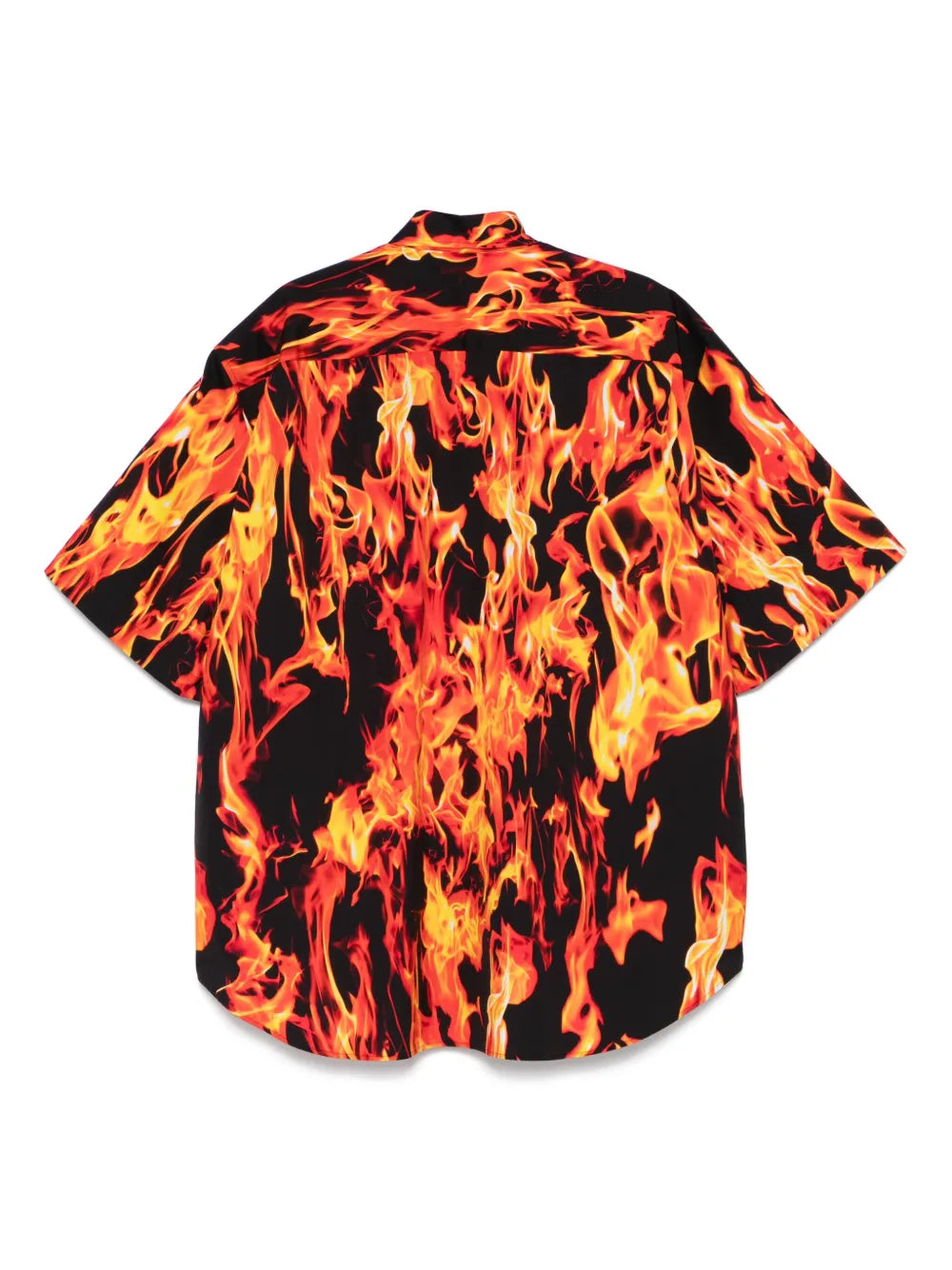 Flame-Print Shirt
