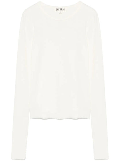 Long-Sleeve Fitted Top