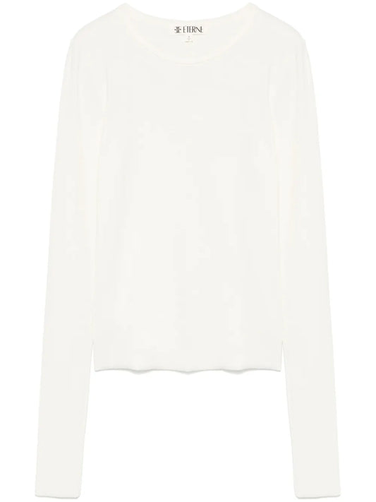 Long-Sleeve Fitted Top