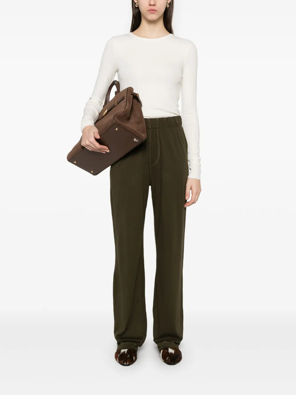 Long-Sleeve Fitted Top