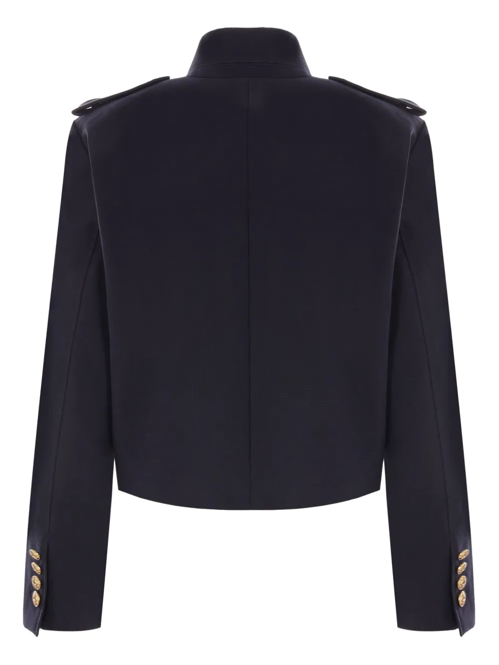 Epaulettes Cropped Jacket