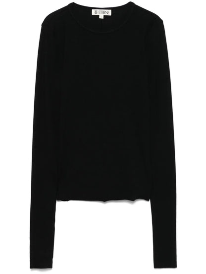 Long-Sleeve Fitted Top