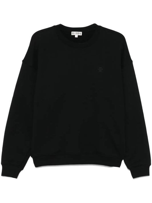 Embroidered-Logo Sweatshirt