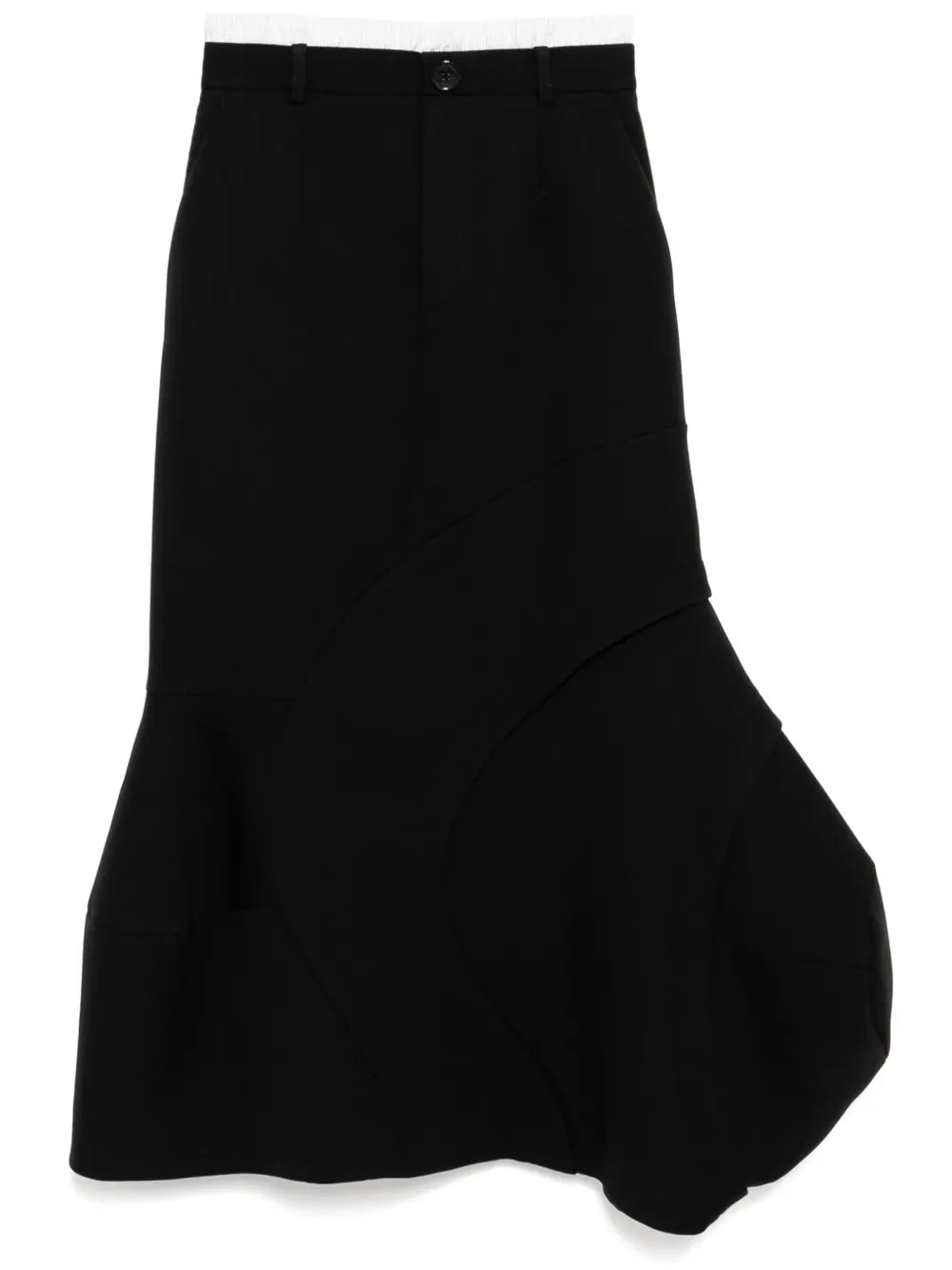 Double-Waistband Skirt