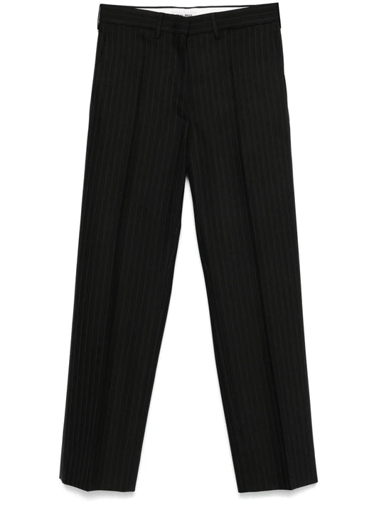 Pinstriped Trousers