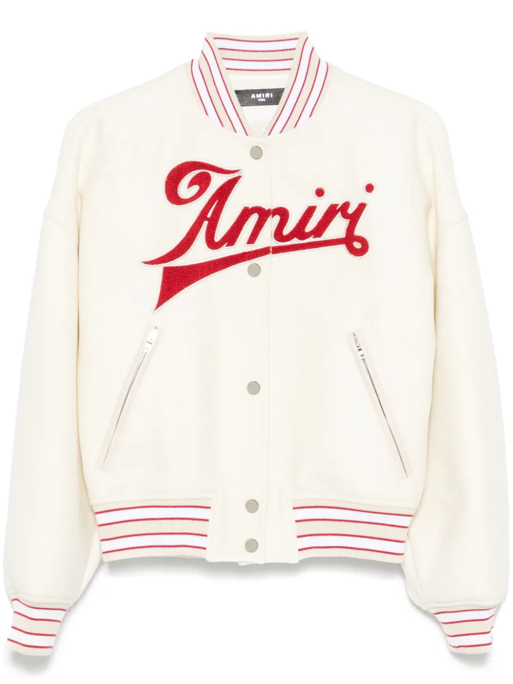 Logo-Embroidered Bomber Jacket