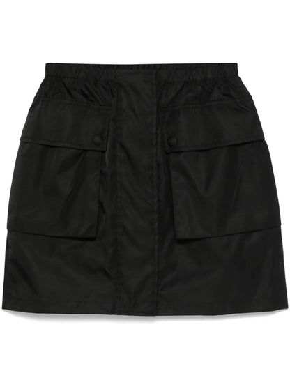 Triangle-Logo Mini Skirt