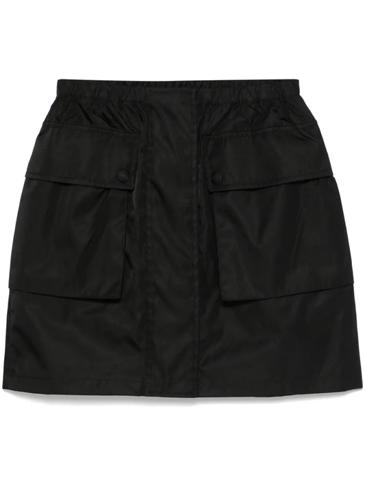 Triangle-Logo Mini Skirt