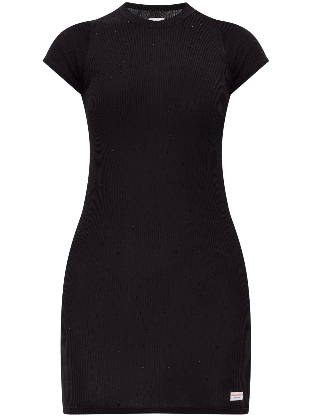 Rhinestoned Mini Dress