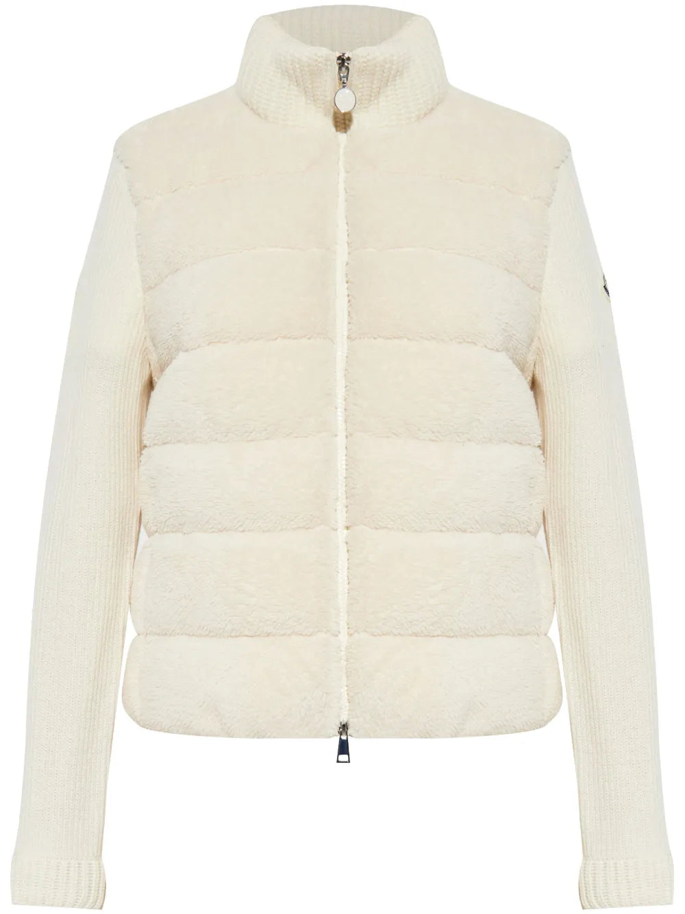 Padded Wool Cardigan