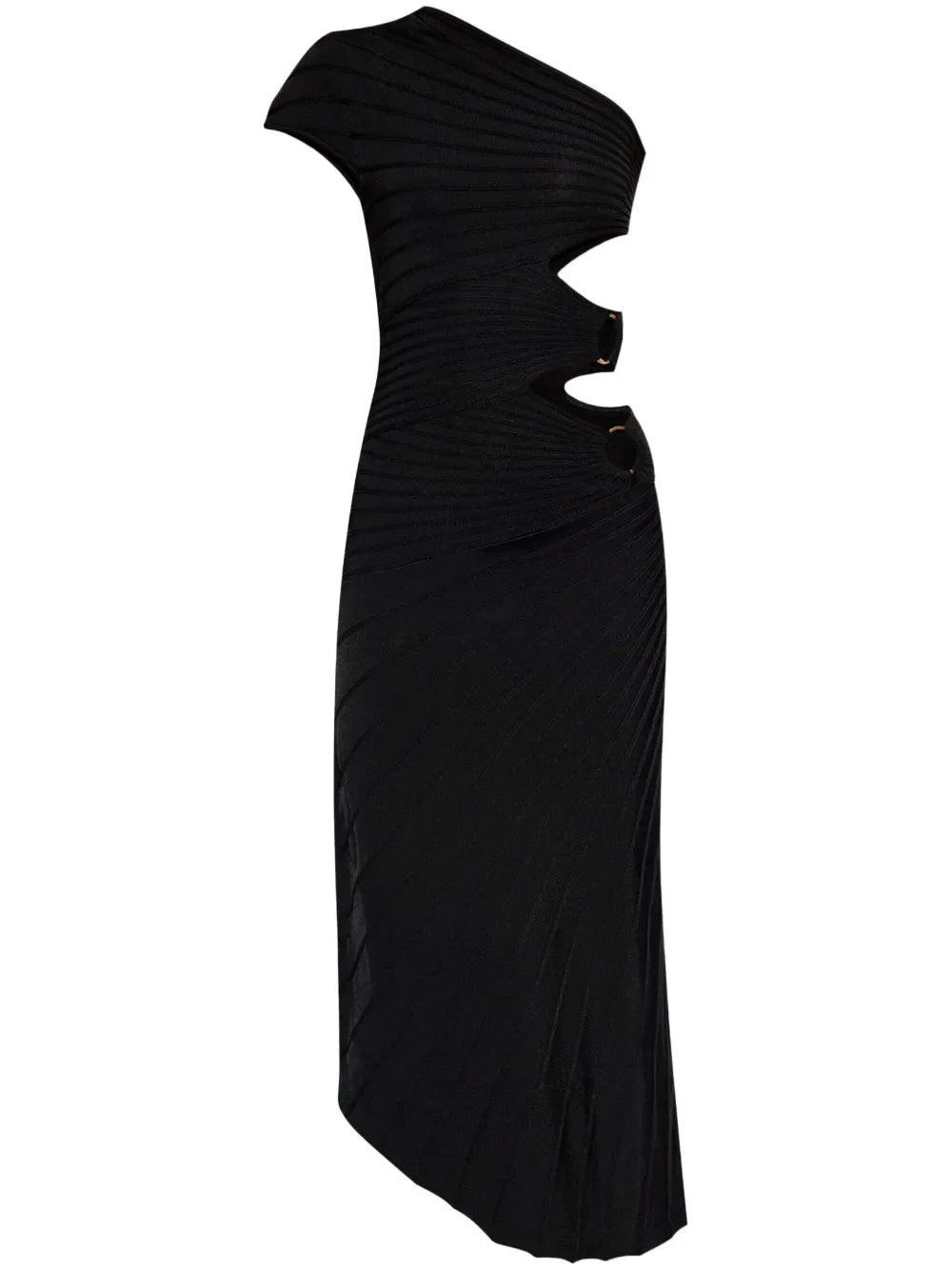 Cut-Out Asymmetric Dress