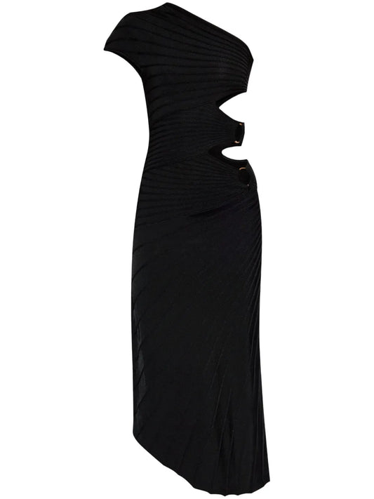 Cut-Out Asymmetric Dress