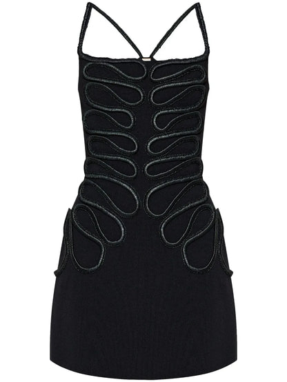 Embroidered Detailing Dress