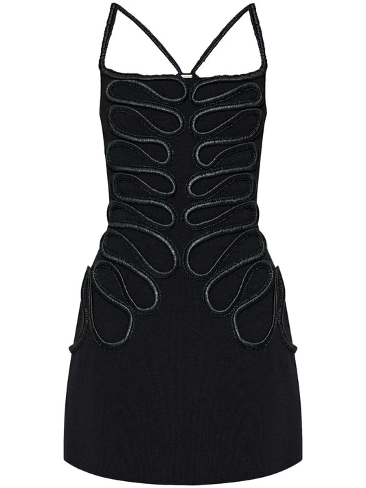 Embroidered Detailing Dress