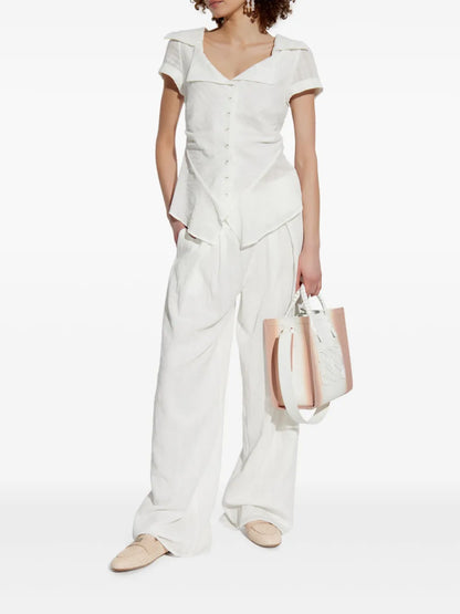 Sisley Wide-Leg Trousers