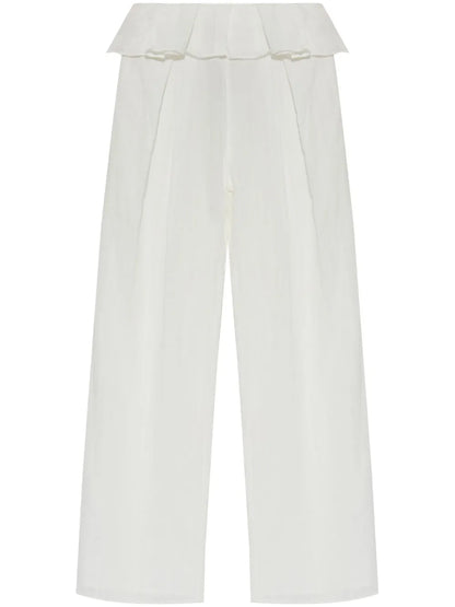 Sisley Wide-Leg Trousers