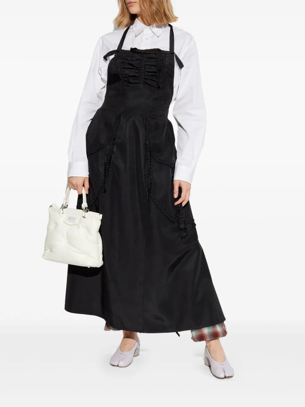 Ruffled Apron Top