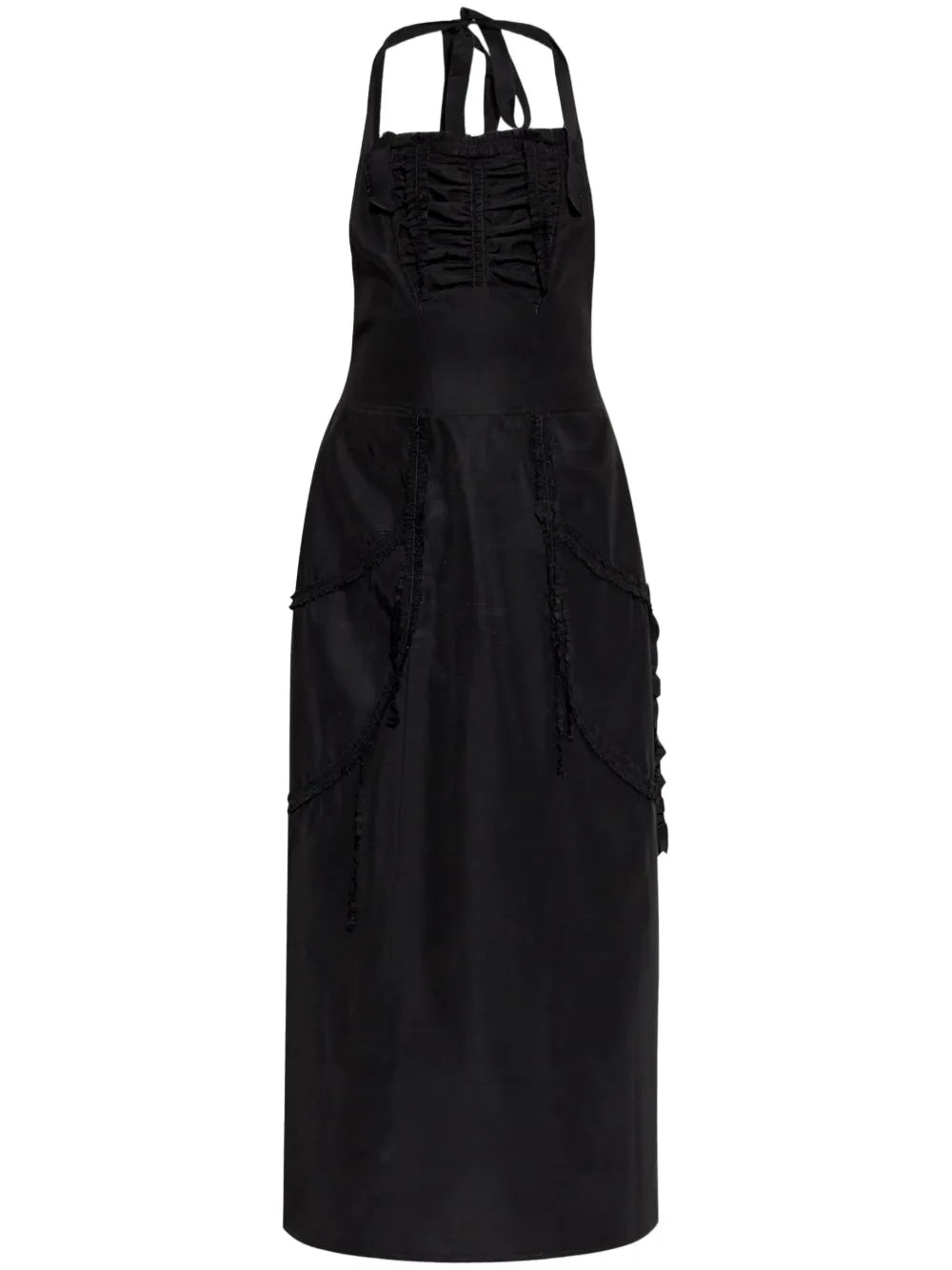 Ruffled Apron Top