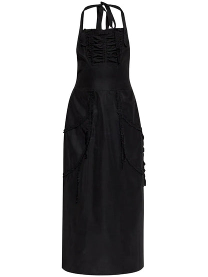 Ruffled Apron Top