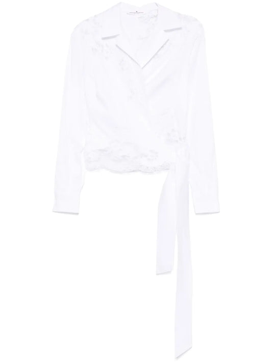 Corded-Lace Shirt