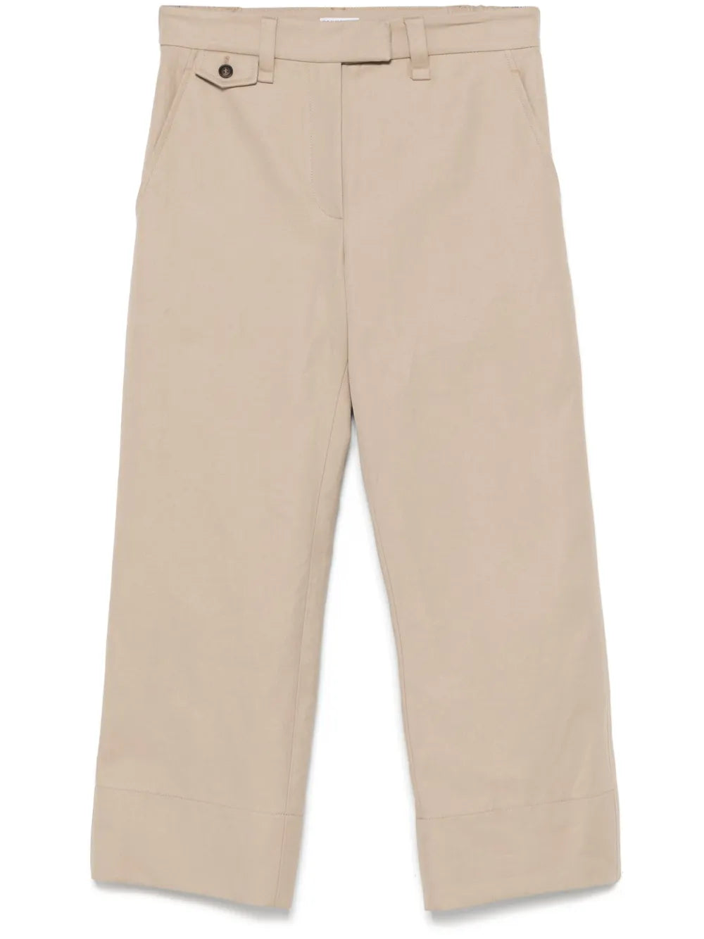 Twill-Weave Trousers