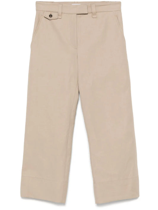 Twill-Weave Trousers