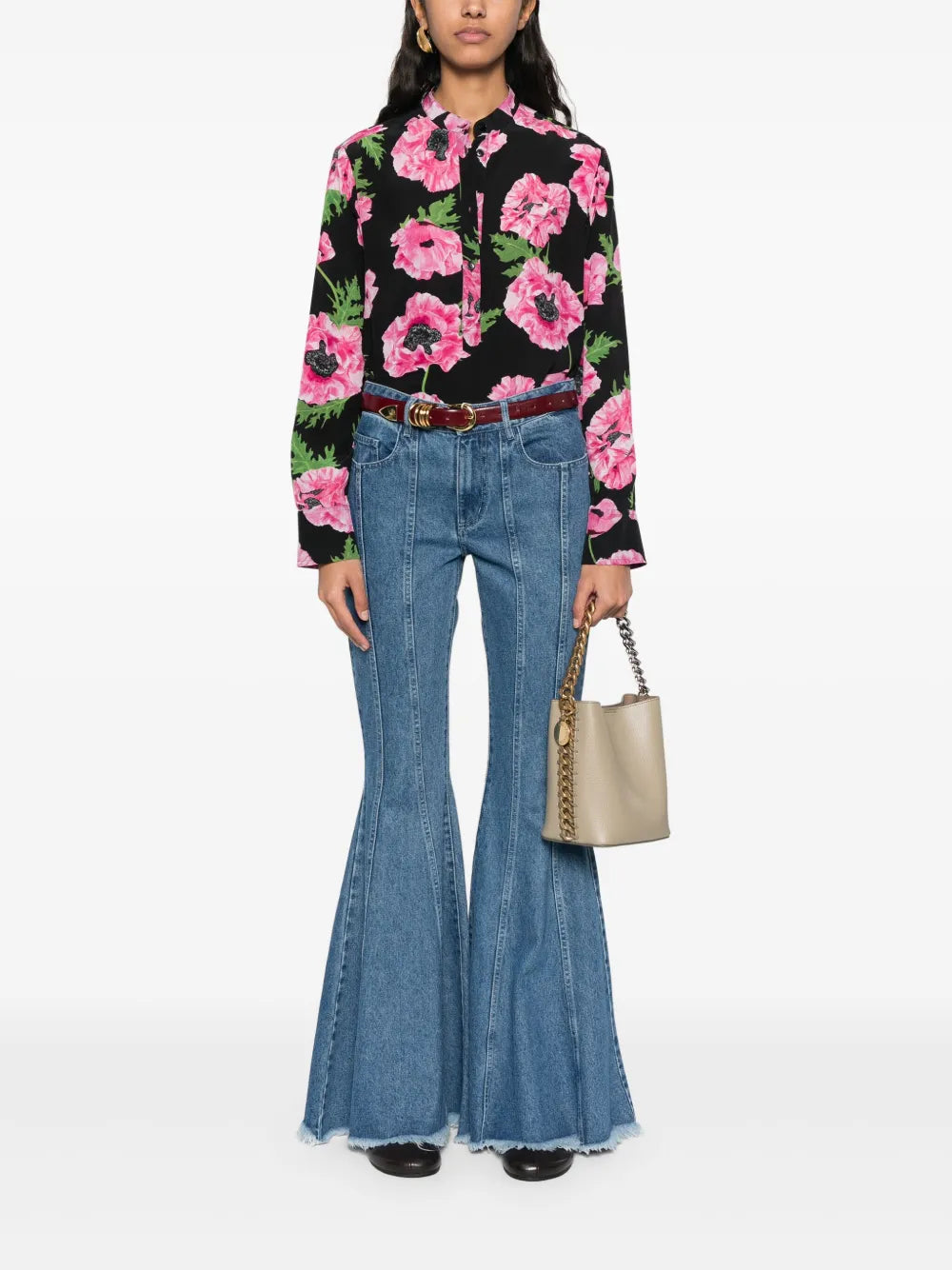 Poppy-Print Shirt