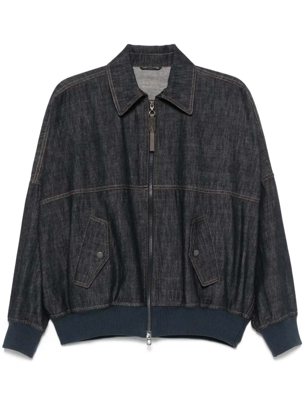 Denim Bomber Jacket