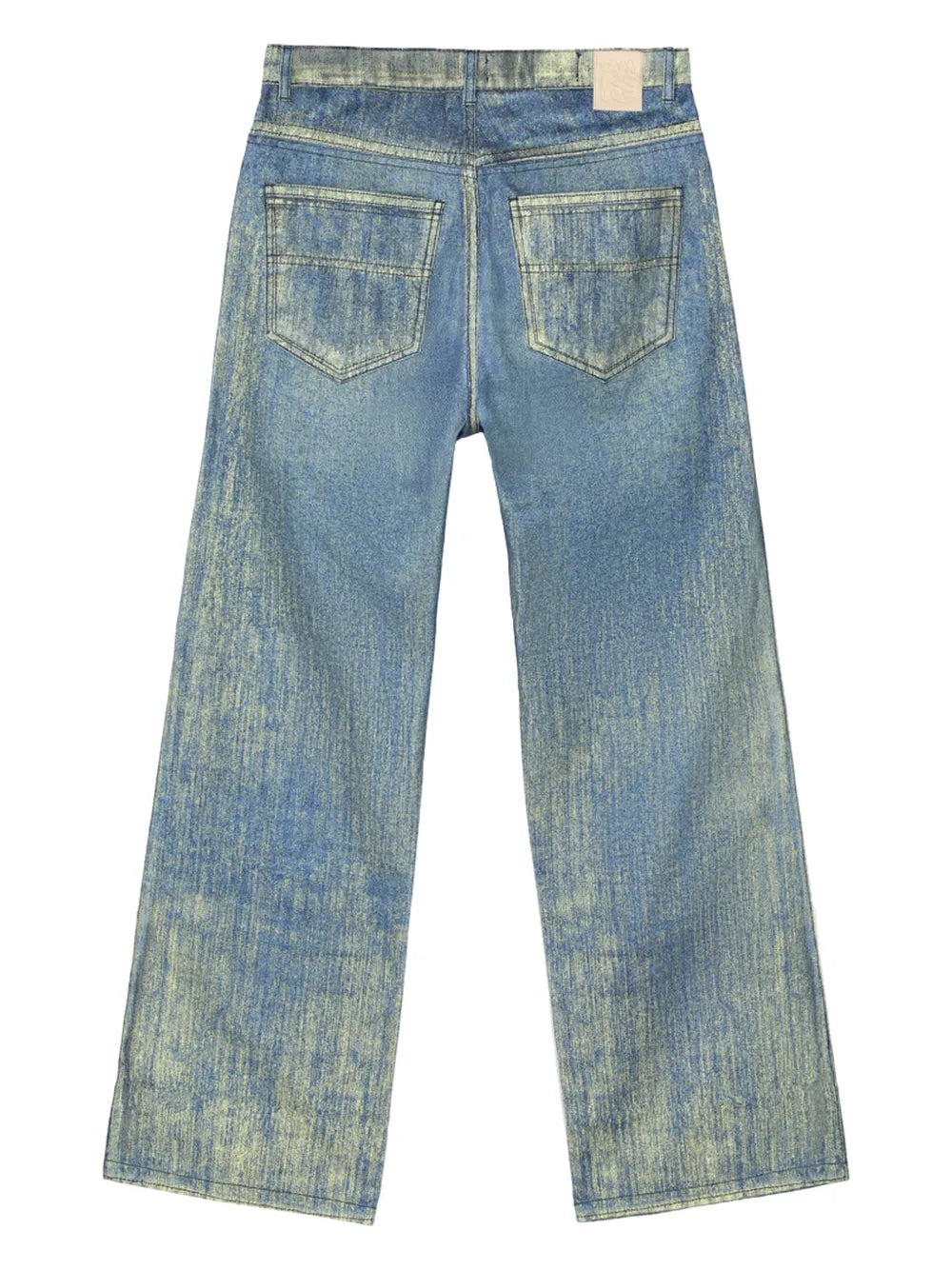 Distressed Straight-Jeans