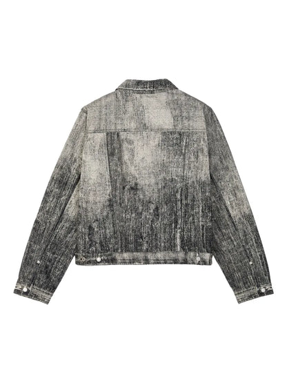 Distressed Denim Jacket