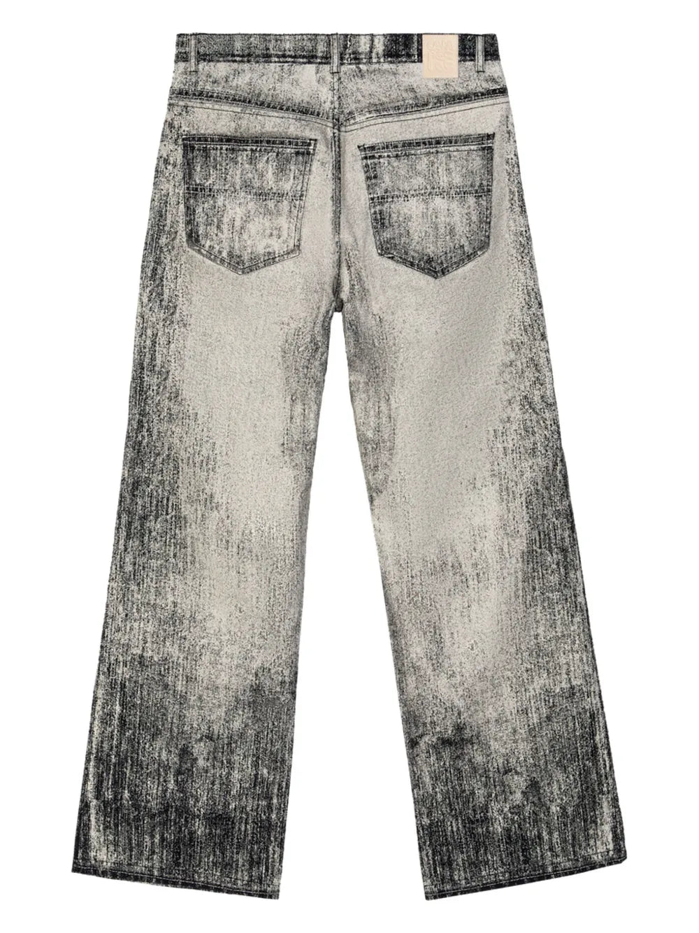 Distressed Straight-Jeans