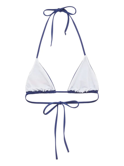 Embroidered Bikini Top