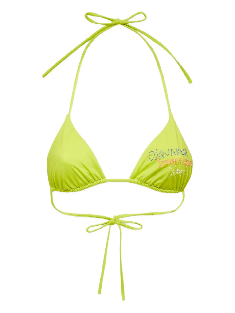 Embroidered Bikini Top