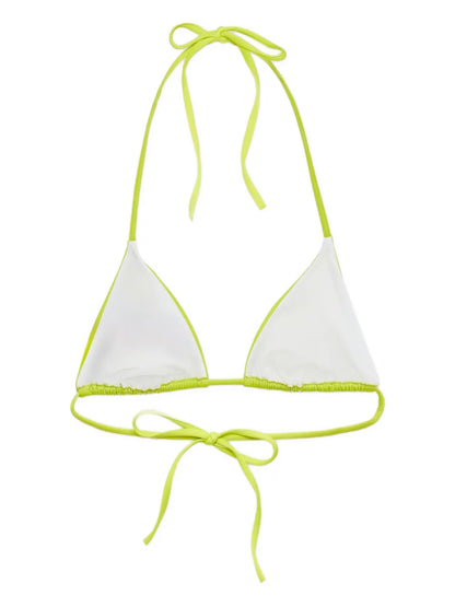 Embroidered Bikini Top