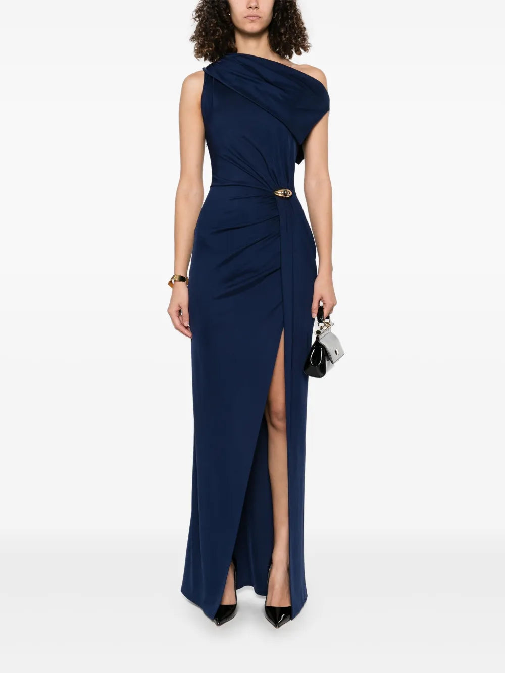 Jersey Asymmetric Dress