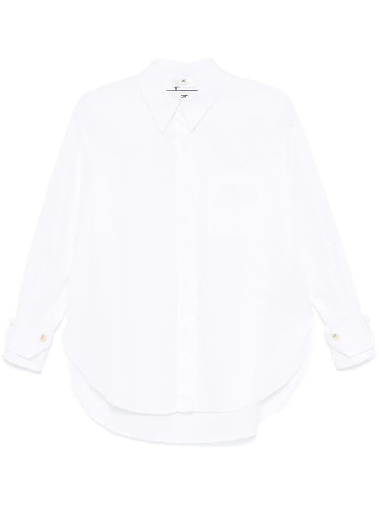 Logo-Embroidered Poplin Shirt