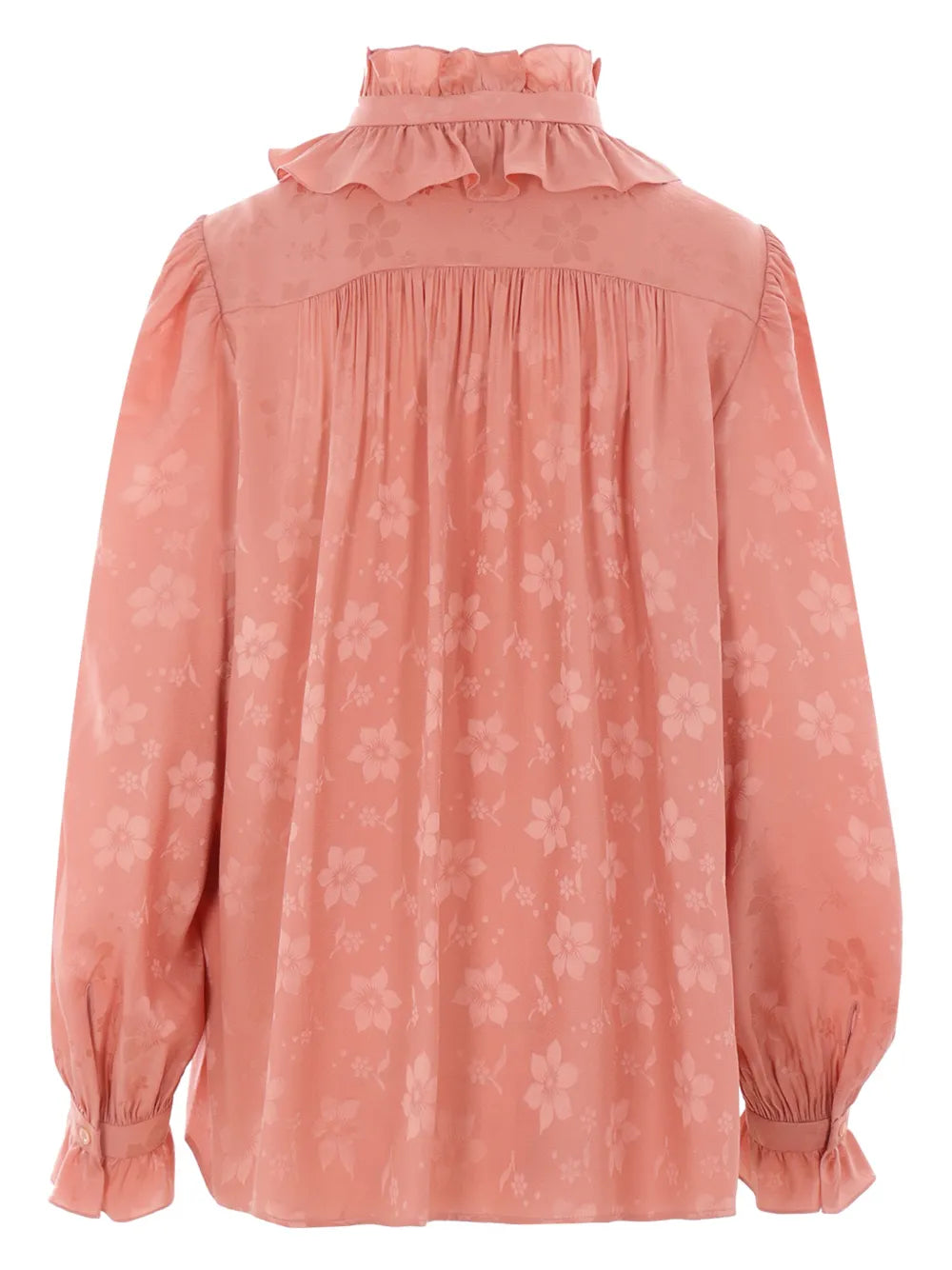 Floral-Jacquard Shirt