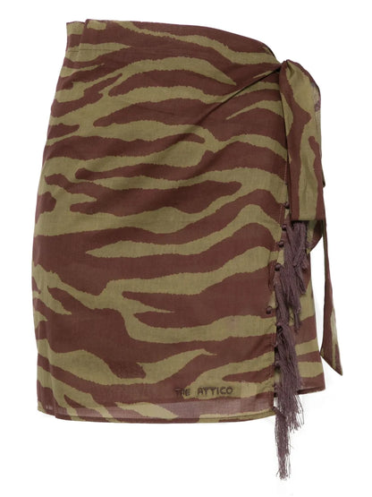 Zebra-Print Pareo
