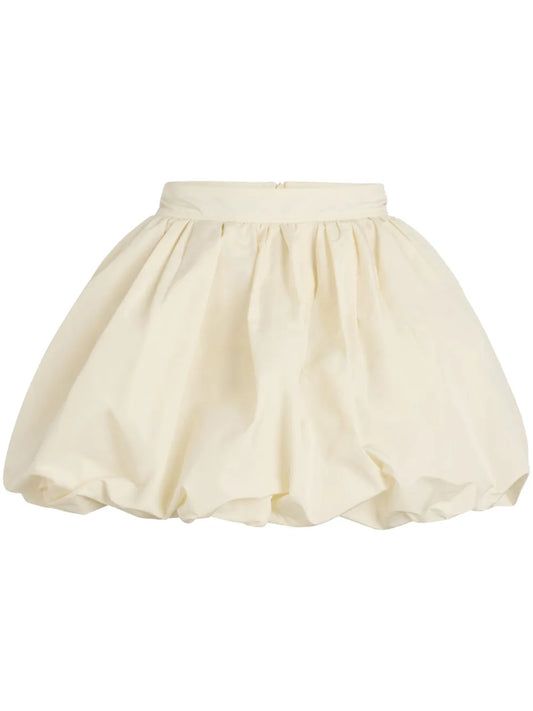 Faille Bubble Mini Skirt