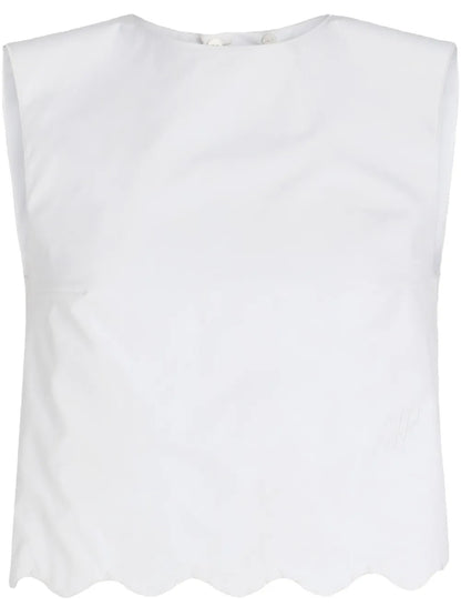 Poplin Crop Top