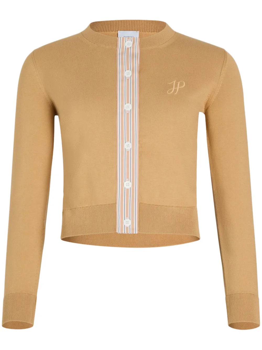 Jp Monogram Cotton Cardigan
