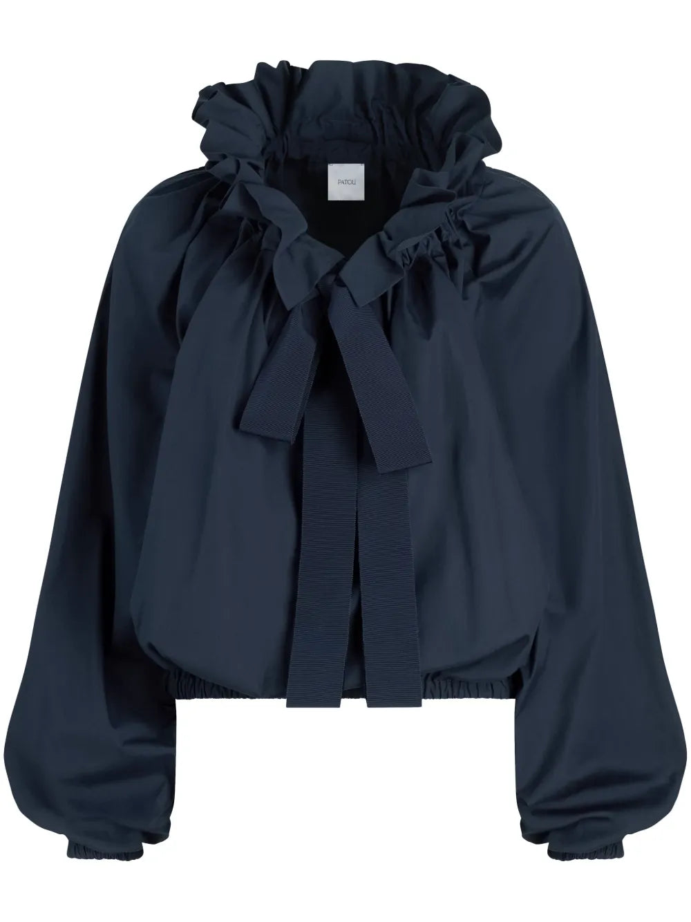 Iconic Drawstring Poplin Top