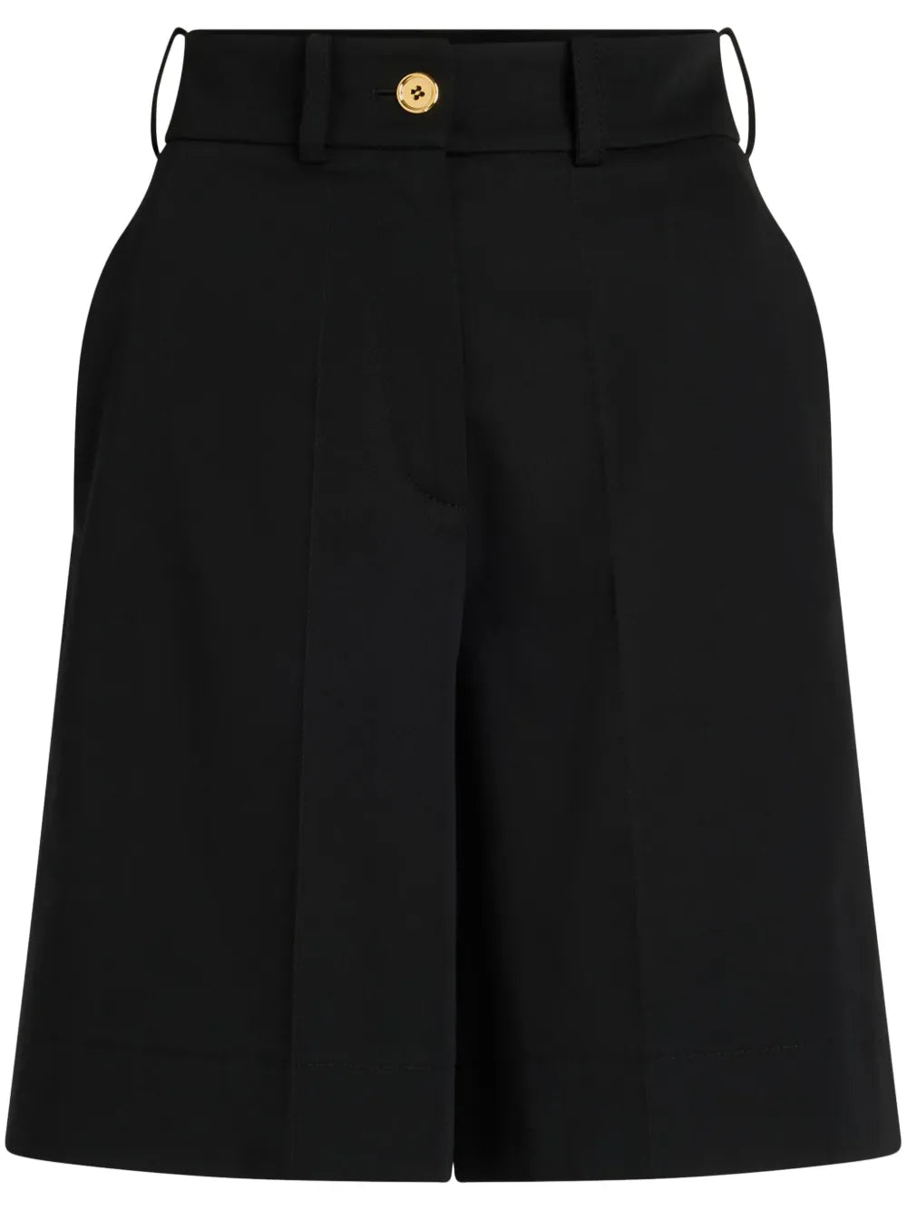 Gabardine Bermuda Shorts