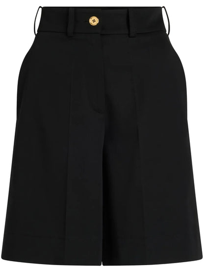 Gabardine Bermuda Shorts