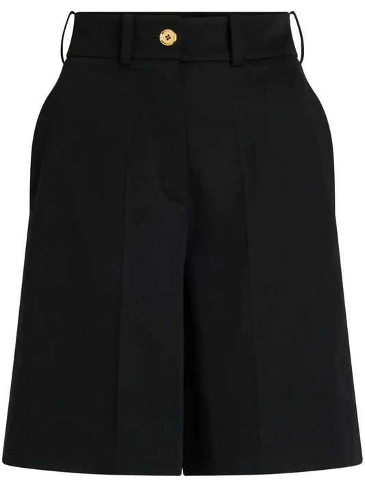 Gabardine Bermuda Shorts