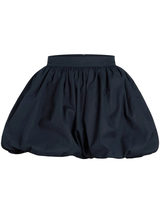 Faille Bubble Mini Skirt