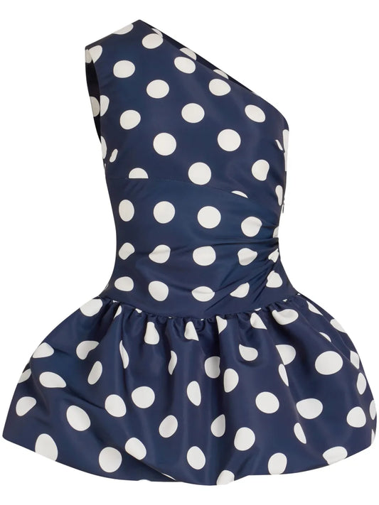 One-Shoulder Minidress